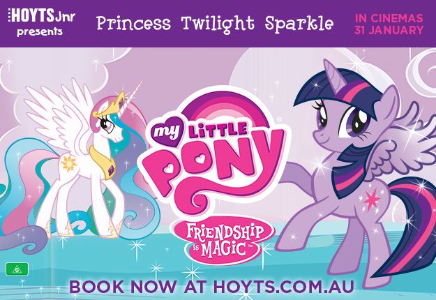 WIN 1 of 5 MY LITTLE PONY Prize Packs thanks to HOYTS Jnr.