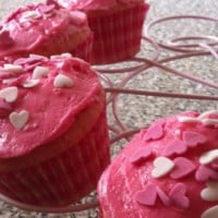 Heart cupcakes