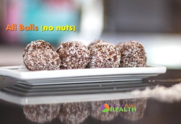 Choc balls ‘all balls’ nut free, sugar free