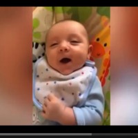 Have you seen a 7 week old baby talk? This video will blow your mind!