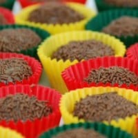 Brigadeiros (Brazilian chocolate balls)