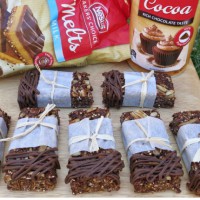 Healthy Energy Bars with Nestle Chocolate