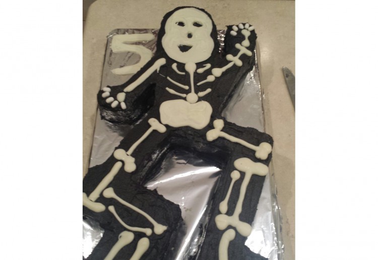 Skeleton Birthday! - CakeCentral.com