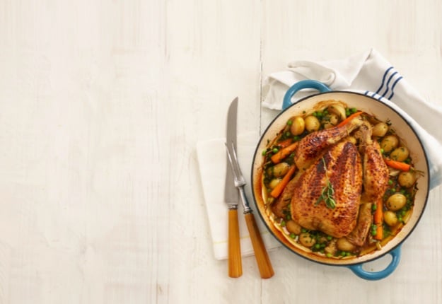 Annabel’s ONE POT chicken with spring vegetables