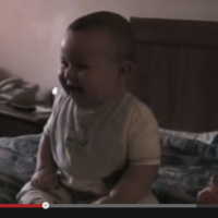 This baby busting-a-gut laughing will have you in hysterics!!!