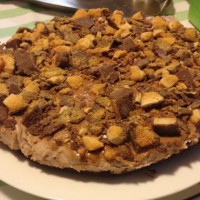 Crunchie cheesecake