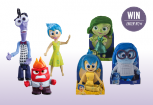 WIN 1 of 2 Disney Pixar 'Inside Out' packs! - Competition