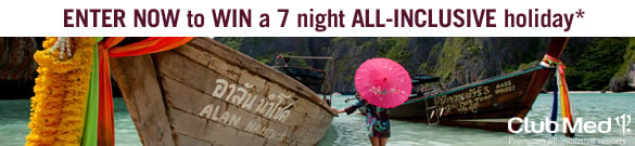 win a 7 night all inclusive holiday_Club Med_banner 2