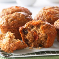 Low fat Persimmon muffins