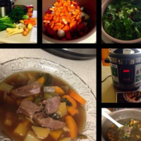 Slow Cooked Beef Soup