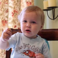 What happens when a one year old is interviewed?