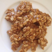 Peanut brittle