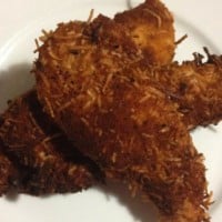 Coconut crusted chicken