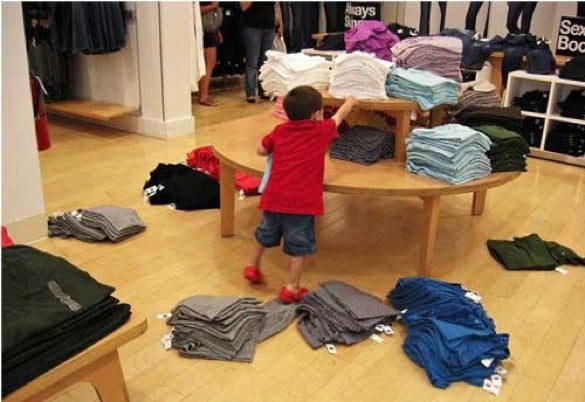 When good kids do bad things_kid in clothing store_585x402