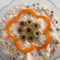 Spanish potato salad (ensaladilla rusa)