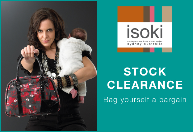 Gorgeous Nappy Bags from ISOKI!