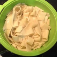 Homemade pasta