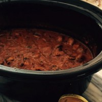 Beef stroganoff - in the slow cooker