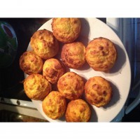 Orange pulp muffins