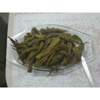 Crispy masala ladyfinger (okra)