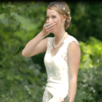 Marine veteran surprises his sister on wedding day!