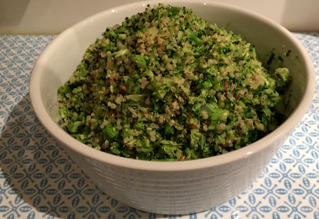 Broccoli and Quinoa ‘Rice’