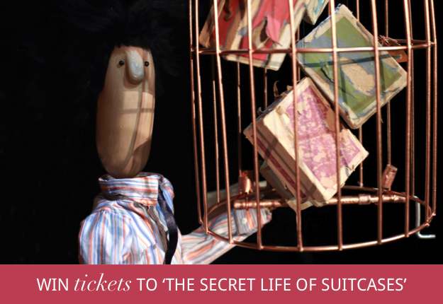 WIN tickets to The Secret Life of Suitcases at Monkey Baa!
