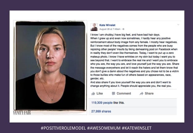 the message kate winslet sends to her daughters our daughters and women everywhere_make up free photo