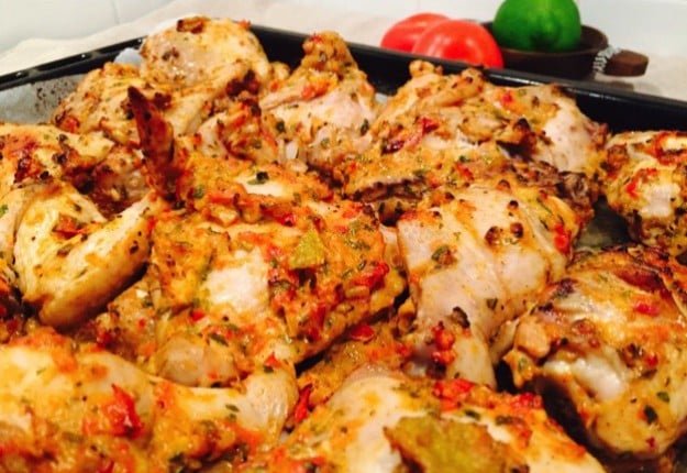 Chilli Lime and Mint Chicken Maryland