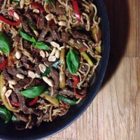 Beef Basil and Chilli Stir Fry