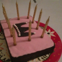Easy princess birthday cake decoration