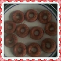 Gluten free. Grain free, low fat baked donuts