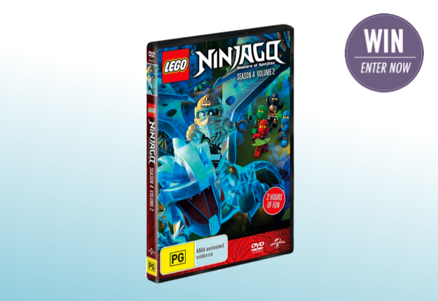 WIN 1 of 20 LEGO ® Ninjago Season 4, Volume 2 DVDs