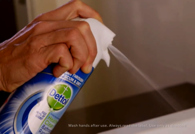 Dettol Healthy Clean Bathroom Rapid Foam