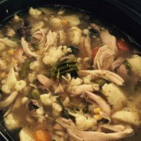Chicken soup - Slow cooked