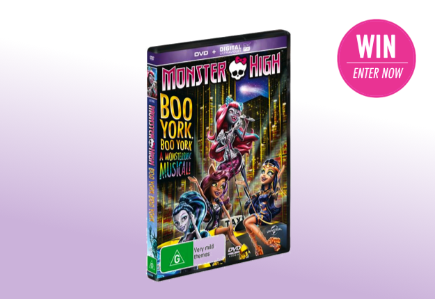 WIN 1 of 20 Monster High: Boo York, Boo York DVDs