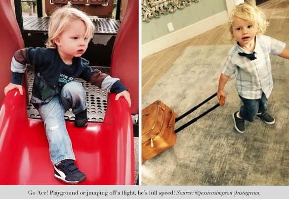 jessica simpson shares precious moments_ace at full speed