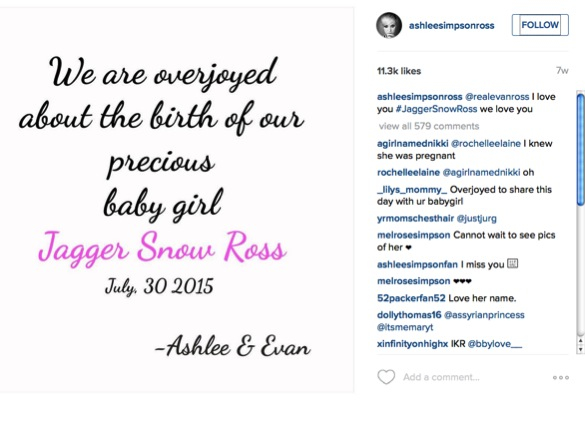 ashlee simpson and evan ross share first pics_birth announcement_585