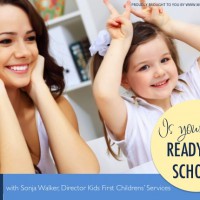 School readiness - is your child ready to start school next year?