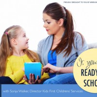 School Readiness: Important things to remember