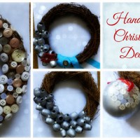 DIY Christmas wreaths and baubles