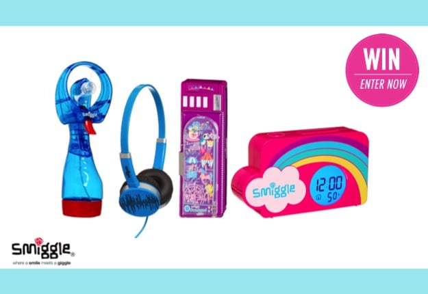 WIN 1 of 5 Smiggle prize packs!