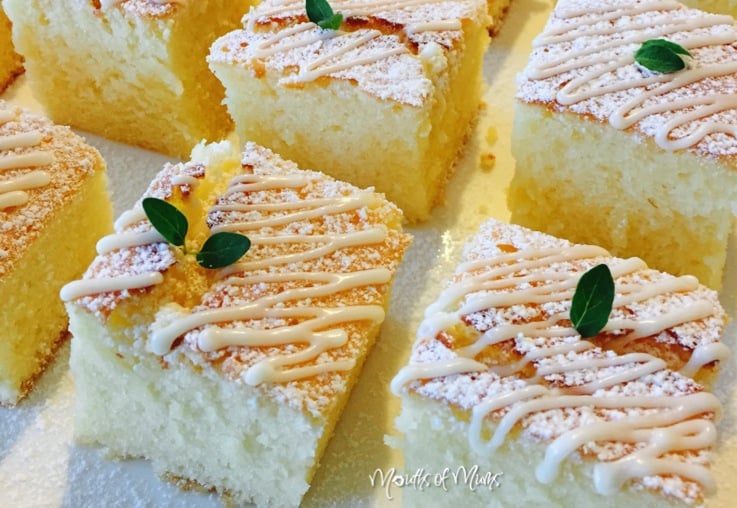 Lemon Cake with Cointreau Drizzle