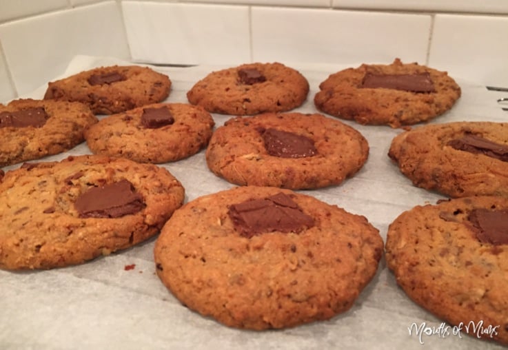 Choc Caramel Cookies