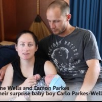 NZ mums surprise baby 