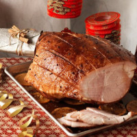 Hoisin Glazed Christmas Ham