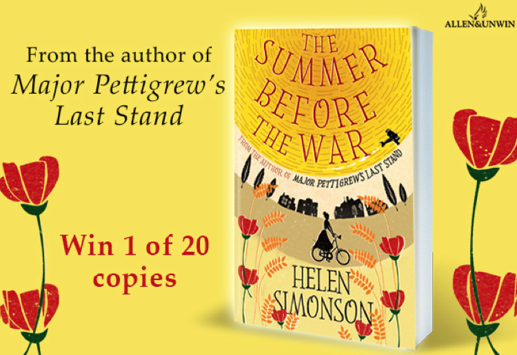 WIN 1 of 20 copies of the delightful read The Summer Before the War