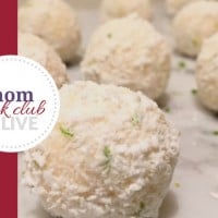 Lime and Coconut Cheesecake Balls