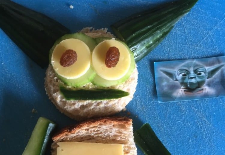 Yoda sandwich