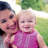 The story of a dying mother saved by her baby girl